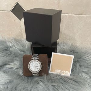 New Michael Kors Watch with rhinestone accent